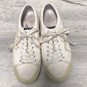 COPY - Saint Laurent canvas court classic sneaker…